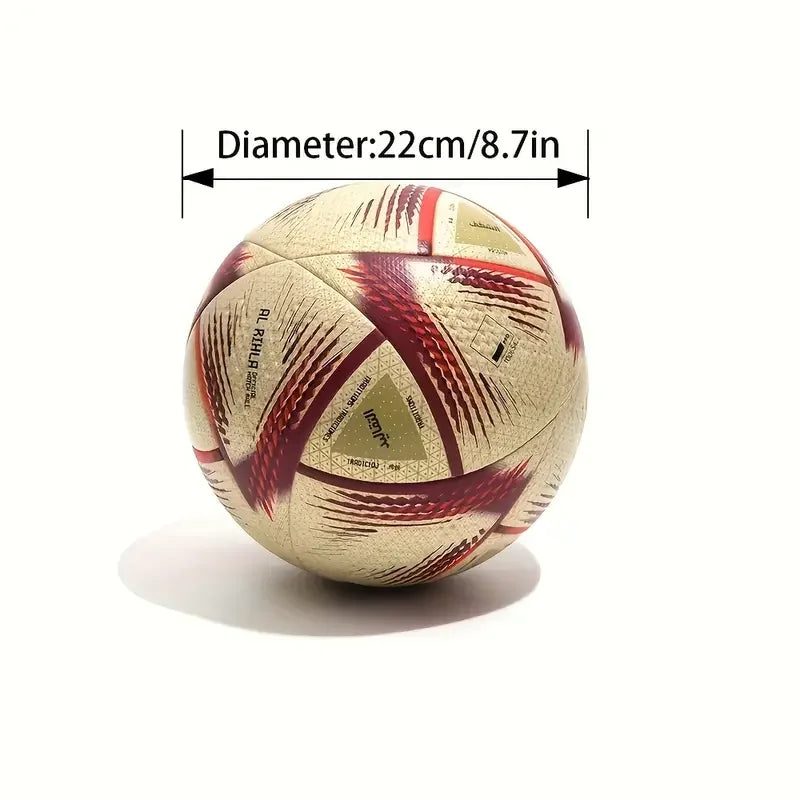 Bola de Futebol Oficial Tamanho 5 – PU Sem Costura