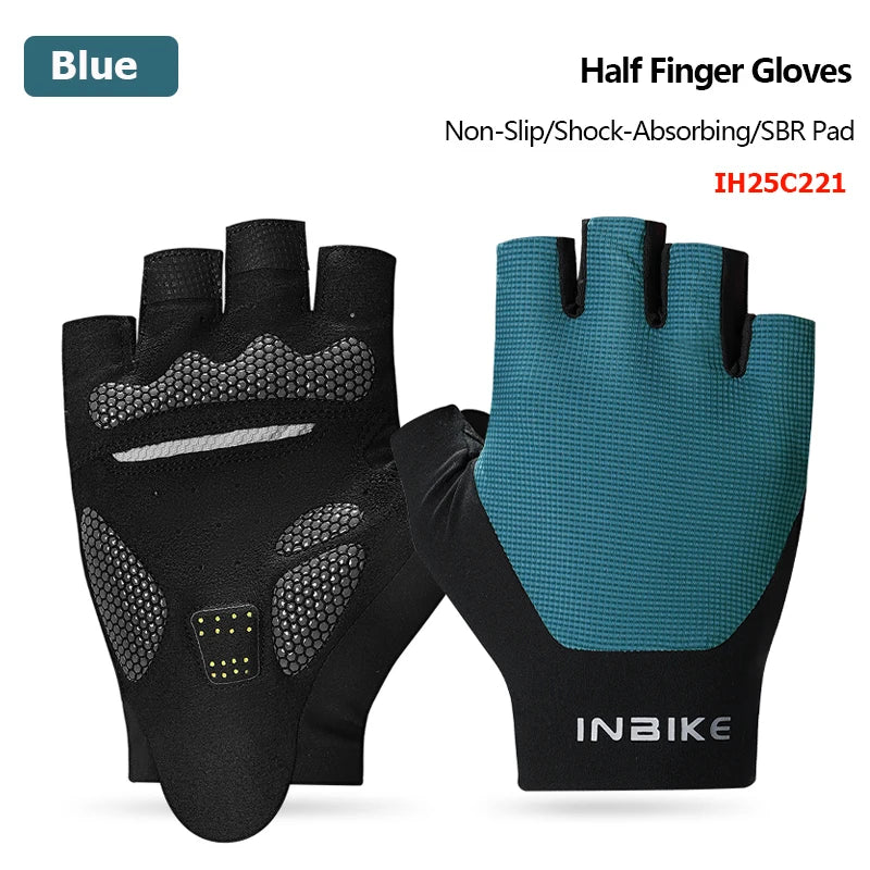 Luvas de Ciclismo INBIKE – Conforto, Ventilação e Proteção para Seus Pedais