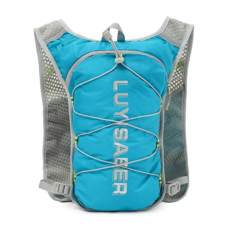 Mochila de Hidratação 2L para Maratona – Respirável, Refletiva e Ultra Leve para Corrida e Ciclismo