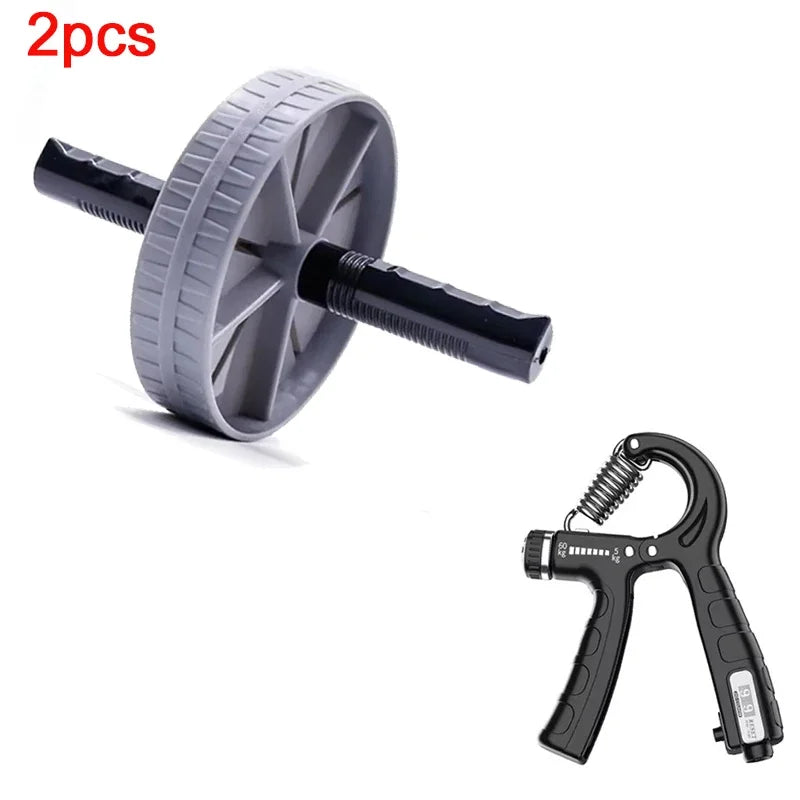 Roda Abdominal AB Roller – Silenciosa e Eficiente para Treinos em Casa ou Academia