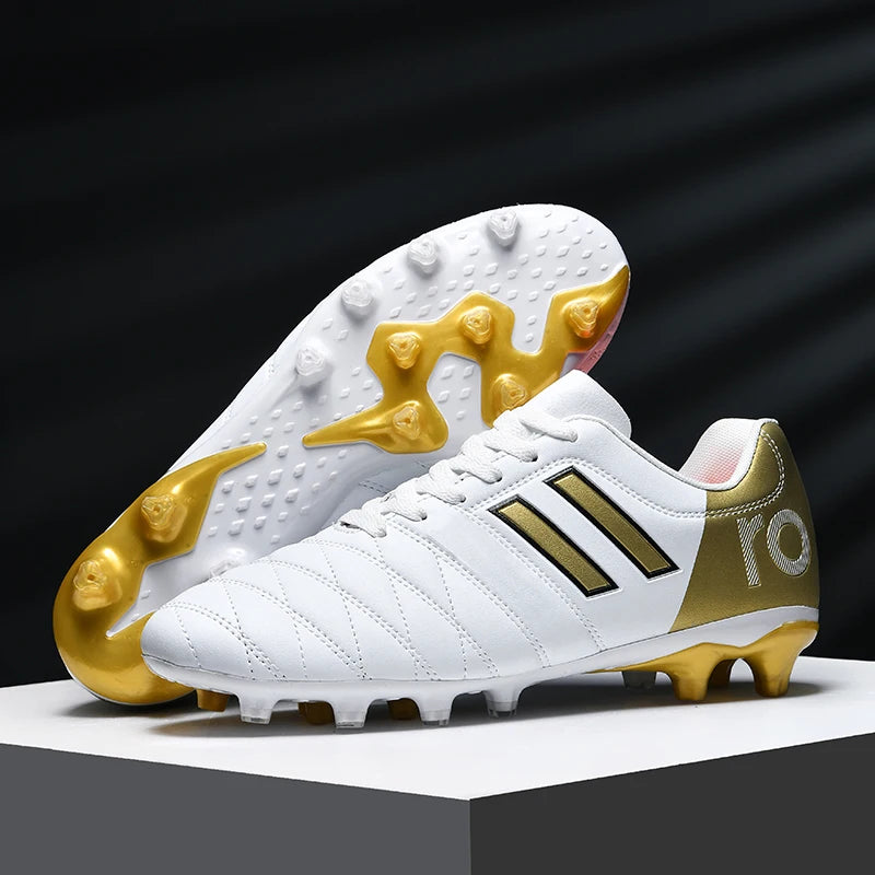 Chuteira Masculina Listrada – Estilo e Performance em Campo | Alta Qualidade para Futebol de Campo