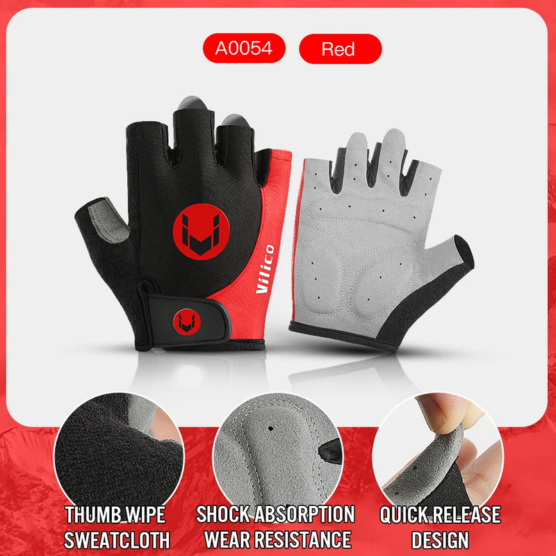 Luvas de Ciclismo Fezrgea – Proteção, Conforto e Aderência