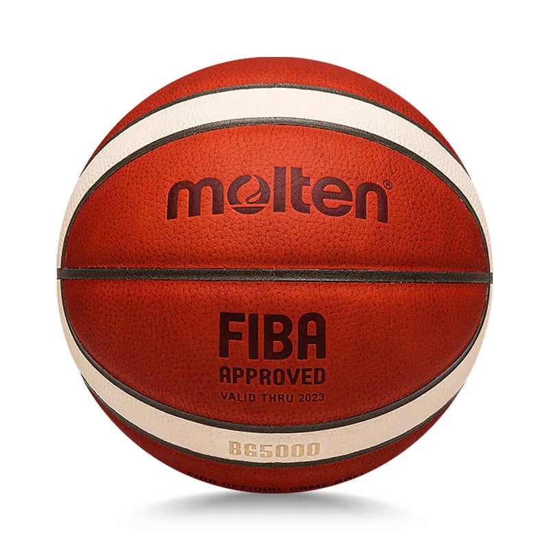 Bola de Basquete Molten BG5000 Tamanho 7 com Bolsa