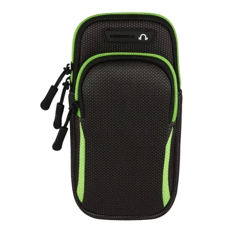 Suporte de braço esportivo universal para celular – Ideal para corrida, compatível com celulares de até 7,5"