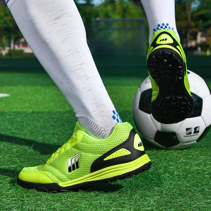 Chuteira Masculina Sem Cravos – Cano Baixo, Respirável e Antiderrapante | Ideal para Futsal e Treinos ao Ar Livre