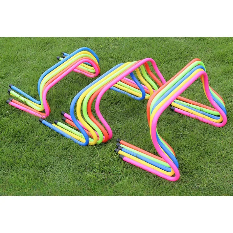 Kit 3 Barreiras de Agilidade 15cm + Bolsa — Treinamento de Velocidade e Futebol