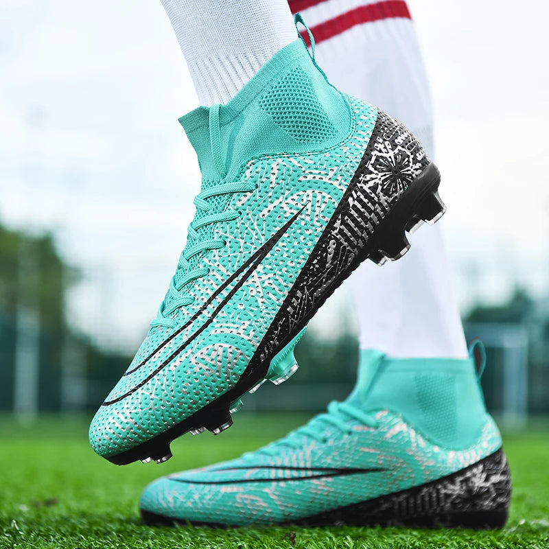 Chuteira Masculina para Futebol Society – Cano Médio, Ultralight, Antiderrapante e Confortável