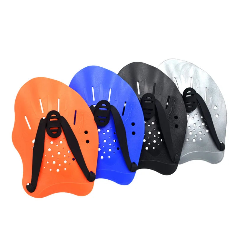 Luvas com Pás para Natação — Treino de Natação e Mergulho para Crianças e Adultos!