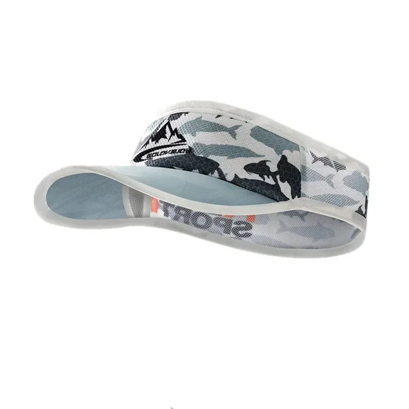 Chapéu Esportivo de Proteção Solar Unissex com Visor – Conforto e Estilo para Seus Esportes ao Ar Livre!