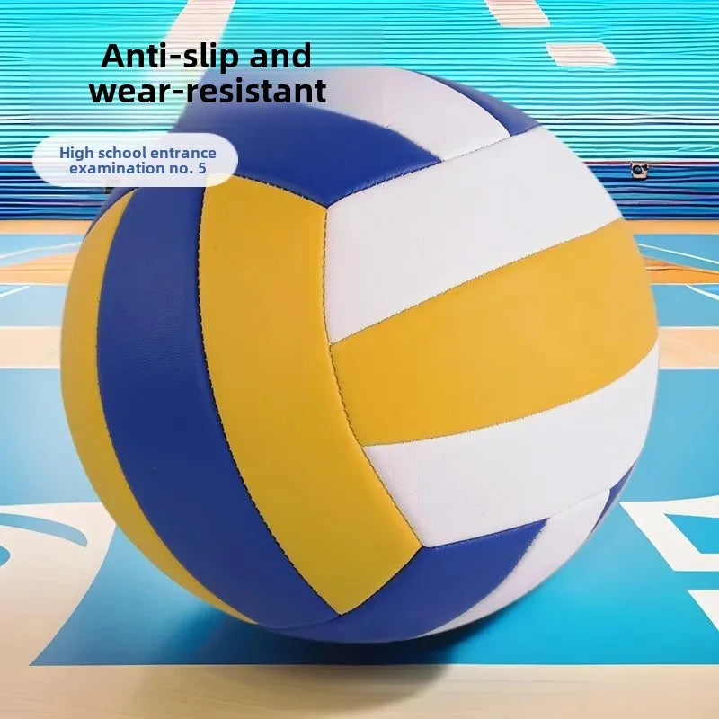 Bola de Vôlei Antiderrapante e Reforçada - Material PVC, Tamanho 5