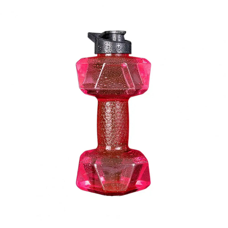 Garrafa Dumbbell Multifuncional – Hidratação e Treino em um Só Produto