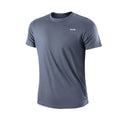Camiseta Masculina de Manga Curta – Rápido Secagem, Anti-Suor, para Academia e Corrida