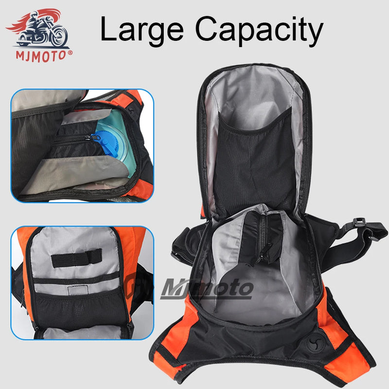 Mochila de Hidratação LAICO BEAR para Moto e Ciclismo – Impermeável, Leve e Ideal para Corrida, Trilhas e Esportes Outdoor