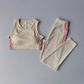 Conjunto Feminino de Yoga – Legging de Cintura Alta e Sutiã Esportivo para Treinos com Conforto e Estilo