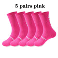 Kit 5 Pares de Meias Masculinas para Ciclismo e Esportes