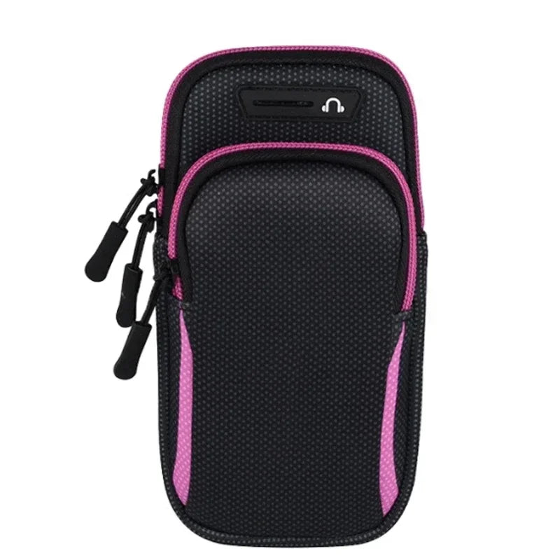 Suporte de braço esportivo universal para celular – Ideal para corrida, compatível com celulares de até 7,5"