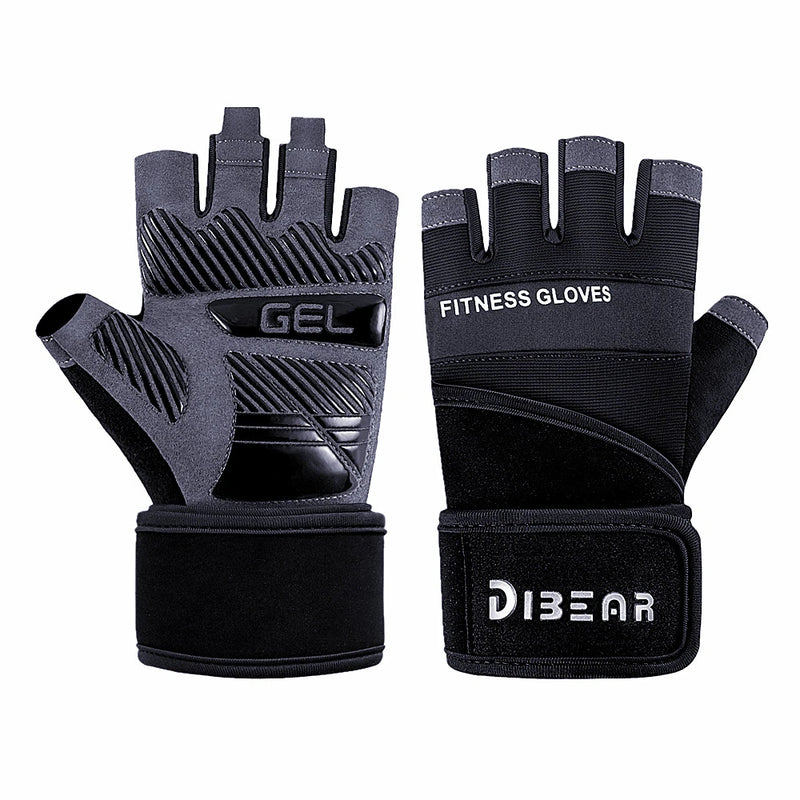 Luvas de Academia Half Finger XINLUYING XY-B26 – Antiderrapante, Resistente e Confortável para Treinos Intensos