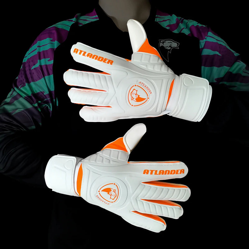 Luvas de Goleiro Fingersave com Protetor de Dedos – Alta Proteção e Forte Aderência