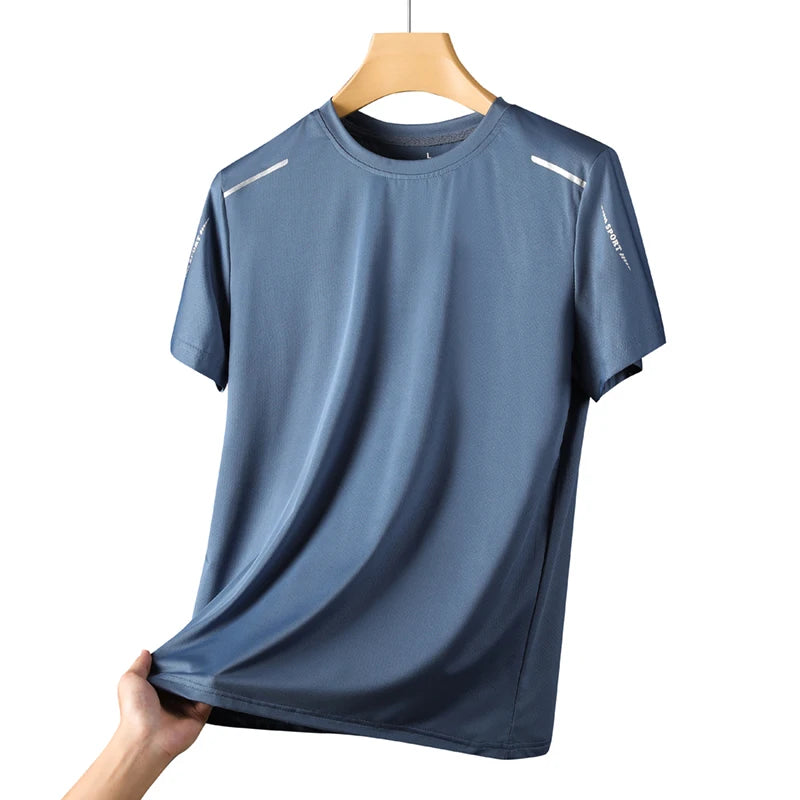 Camiseta Masculina Esportiva CHRLCK – Secagem Rápida, Leveza e Conforto para Seus Desafios!