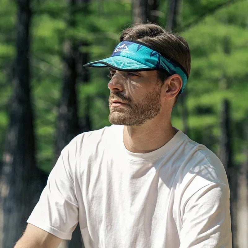 Chapéu Esportivo de Proteção Solar Unissex com Visor – Conforto e Estilo para Seus Esportes ao Ar Livre!