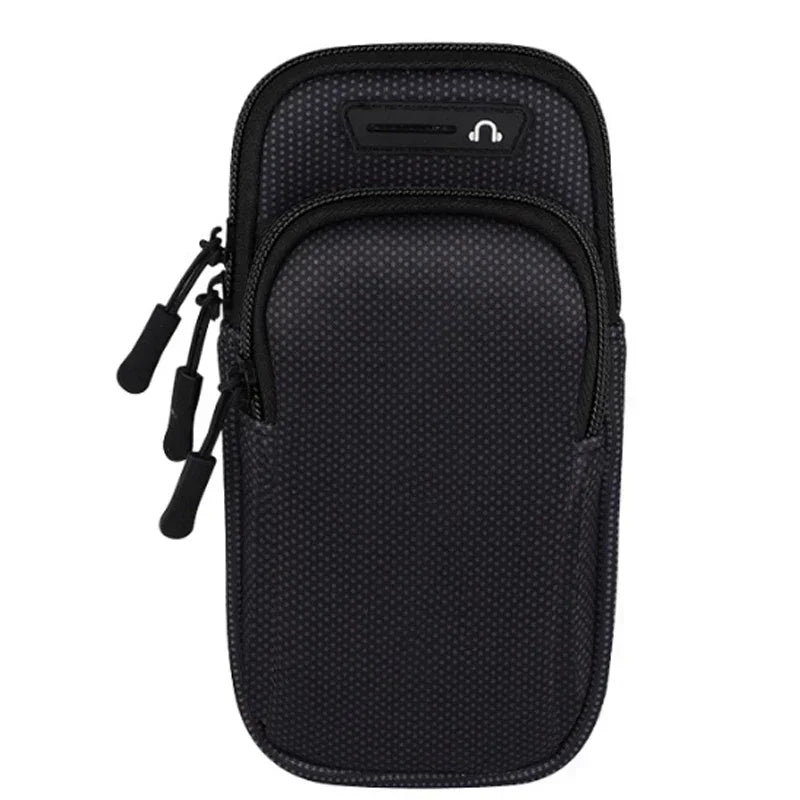 Suporte de braço esportivo universal para celular – Ideal para corrida, compatível com celulares de até 7,5"
