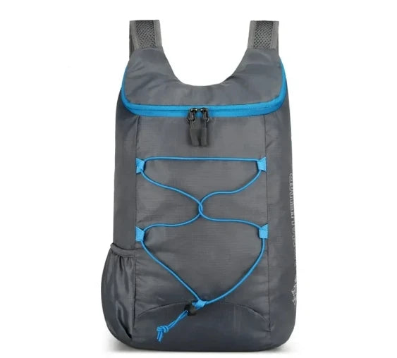 Mochila Dobrável Multifuncional para Atividades ao Ar Livre – Leve, Resistente e Impermeável