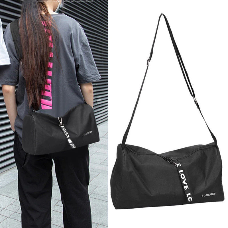 Bolsa de Ginástica e Viagem Multifuncional – Fitness e Treinamento ao Ar Livre, Alça Ajustável, Nylon 600D
