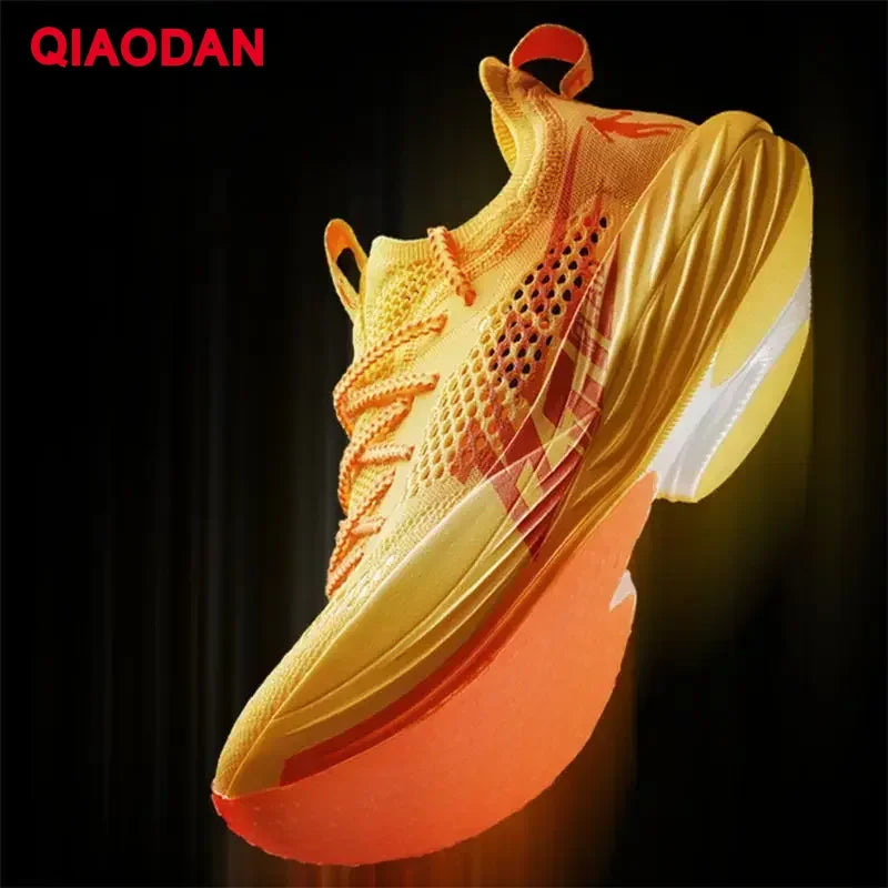 Tênis de Corrida Profissional QIAODAN FEIYING Plaid