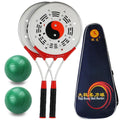 Conjunto de Raquetes de Kung Fu Chinês Wushu – Tai Chi Racket com Bolas