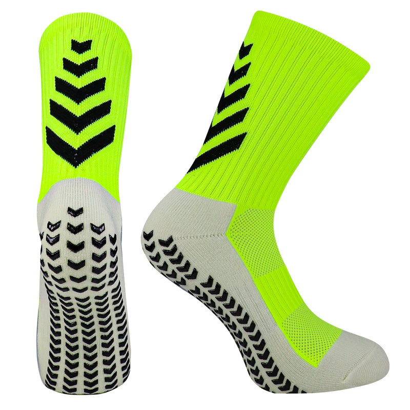 Meia Esportiva Masculina Antiderrapante | Conforto e Aderência para Futebol, Corrida, Yoga, Basquete e Treinos