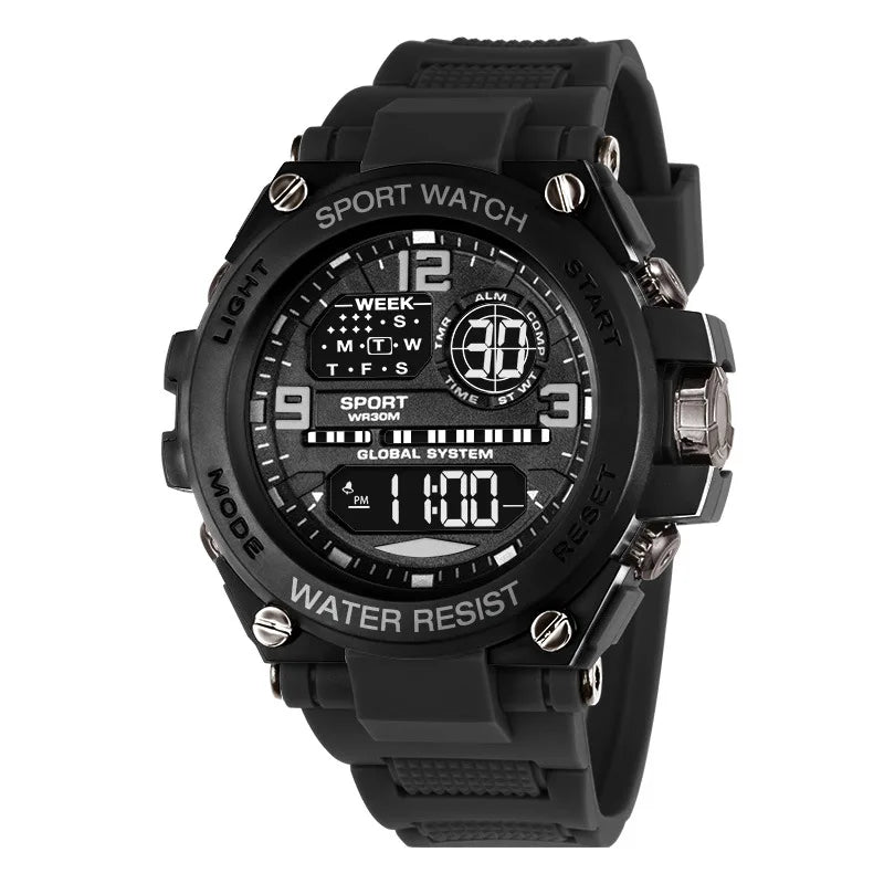 Relógio Eletrônico de Luxo Masculino – Para Quem Exige Estilo e Performance!