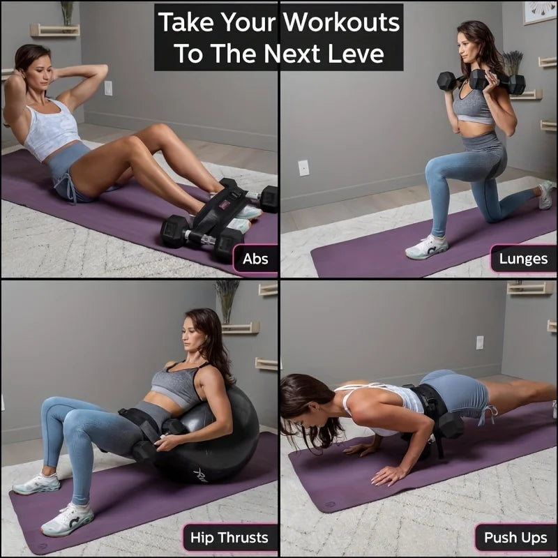 Cinta de Treino Ponderada SEAADD – Potência e Suporte para seu Quadril e Cintura