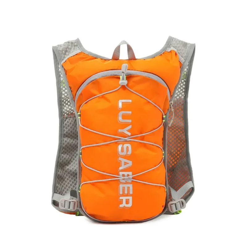 Mochila de Hidratação 2L para Maratona – Respirável, Refletiva e Ultra Leve para Corrida e Ciclismo