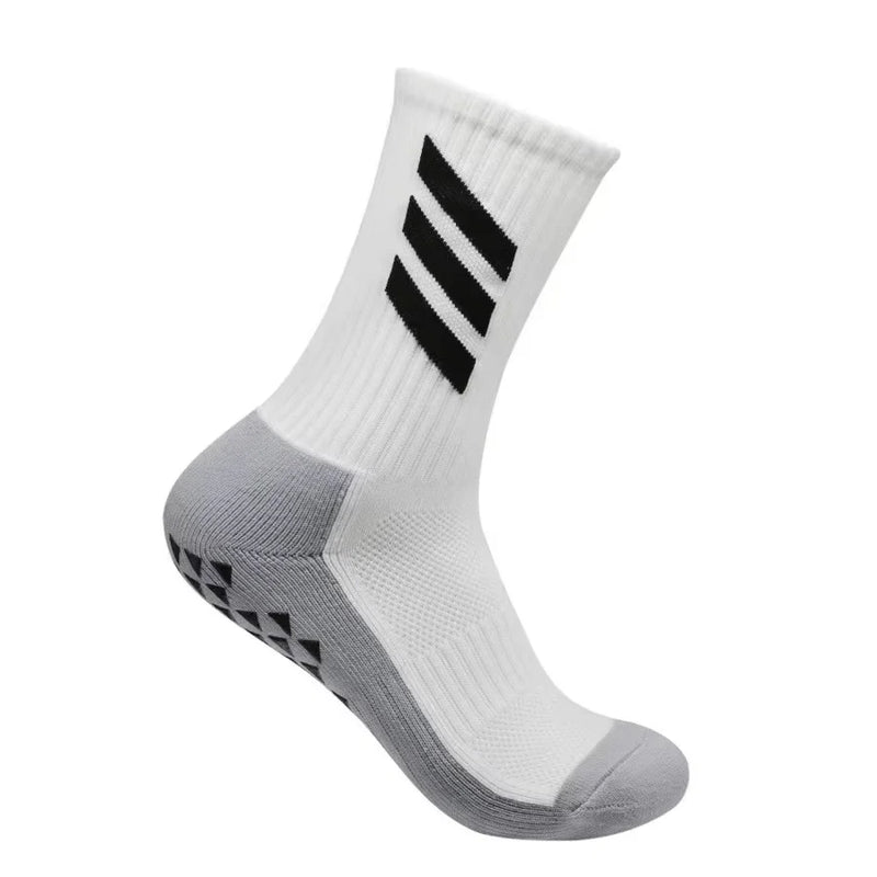 Kit com 4 Pares de Meias Profissionais Esportivas Antiderrapantes