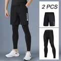 Calça de Compressão Masculina Kizarco – Secagem Rápida, Ajuste Perfeito e Performance Total