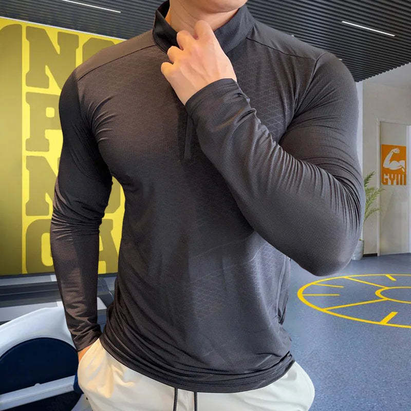 Camiseta Fitness Masculina SHEDAO – Treinamento, Conforto e Estilo em Cada Movimento