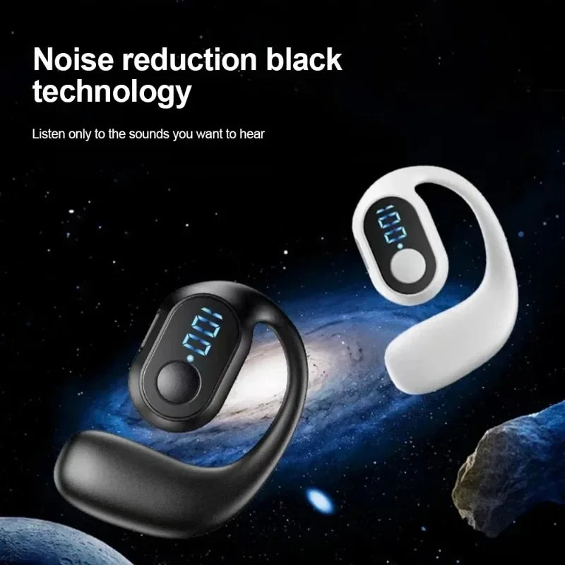 Fone TWS Bluetooth 5.3 com gancho, 'WiFi, para Huawei/Xiaomi.
