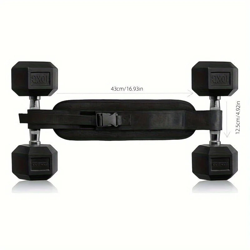 Cinta de Treino Ponderada SEAADD – Potência e Suporte para seu Quadril e Cintura