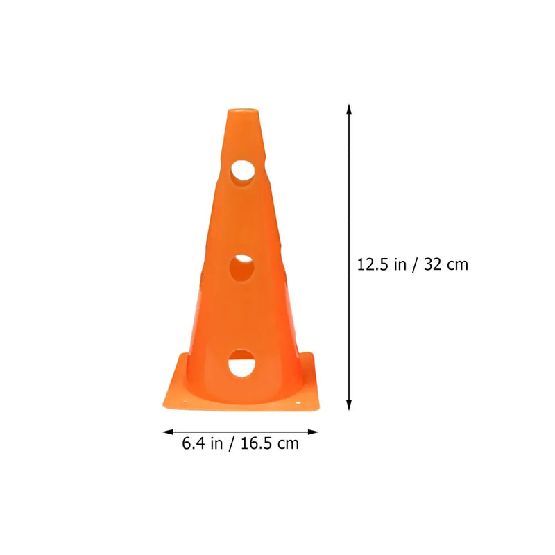Kit com 5 Cones de Treinamento – Futebol, Agilidade e Obstáculos para Crianças