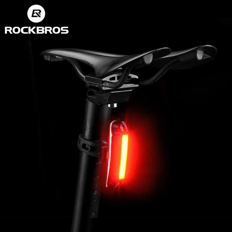 Farol Traseiro para Bicicleta ROCKBROS – Segurança e Visibilidade para seus Pedais Noturnos