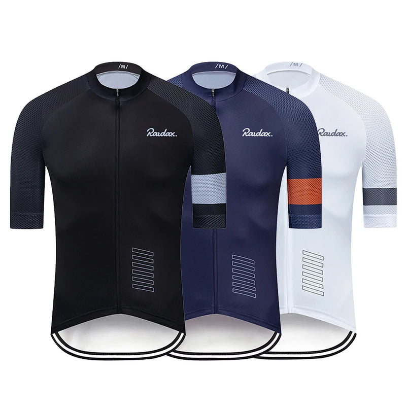 Camisa Ciclismo Masculina Raudax Classic – Estilo Race, Respirável e Pronta para a Velocidade!