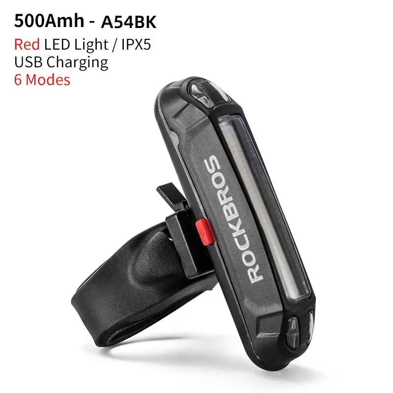 Farol Traseiro para Bicicleta ROCKBROS – Segurança e Visibilidade para seus Pedais Noturnos