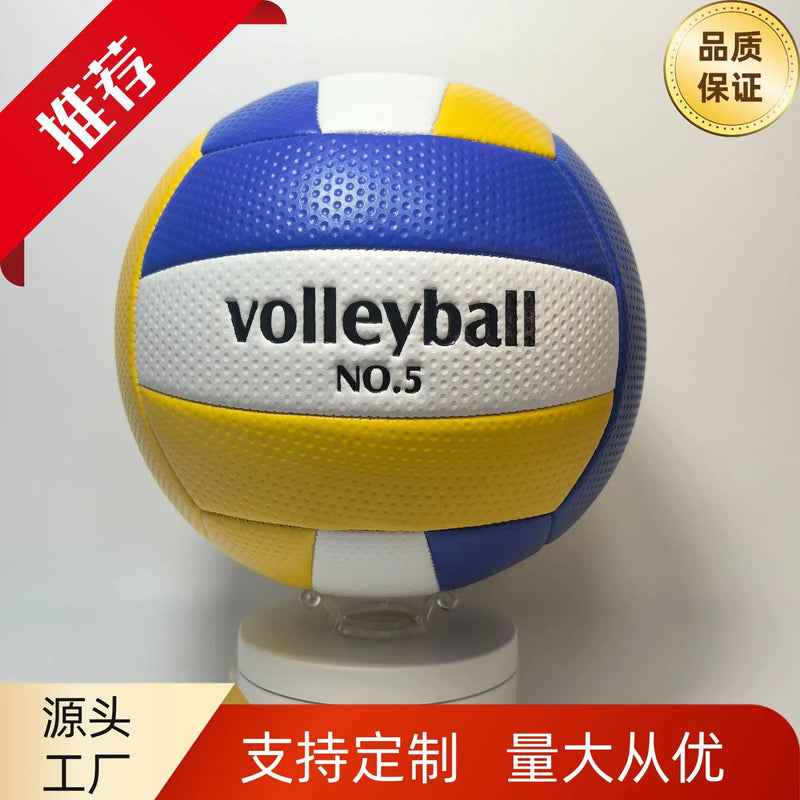 Bola de Vôlei Antiderrapante e Reforçada - Material PVC, Tamanho 5