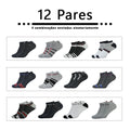 Kit com 12 Pares de Meias Curtas Masculinas – Conforto, Leveza e Estilo no Dia a Dia