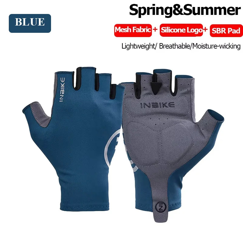 INBIKE Luvas de Ciclismo com Proteção Térmica e Toque na Tela – Conforto, Proteção e Estilo nas Quatro Estações
