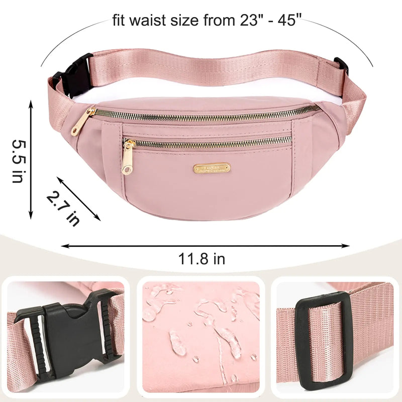 Bolsas de Cintura Unissex – Fashion Fanny Pack para Mulheres e Homens