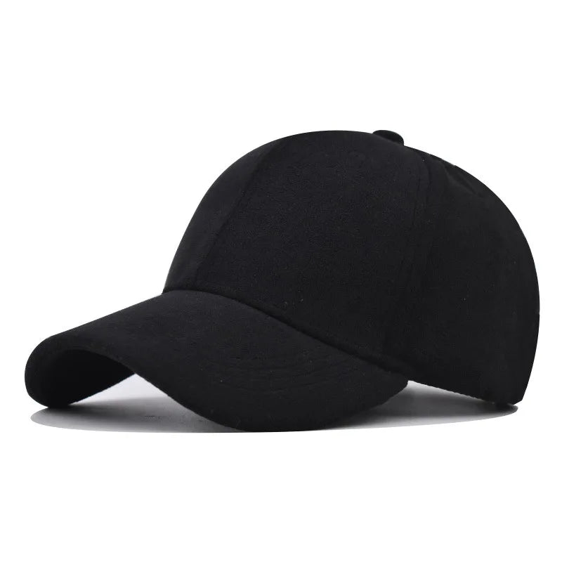 Boné Casual Unissex – Estilo Baseball em Camurça
