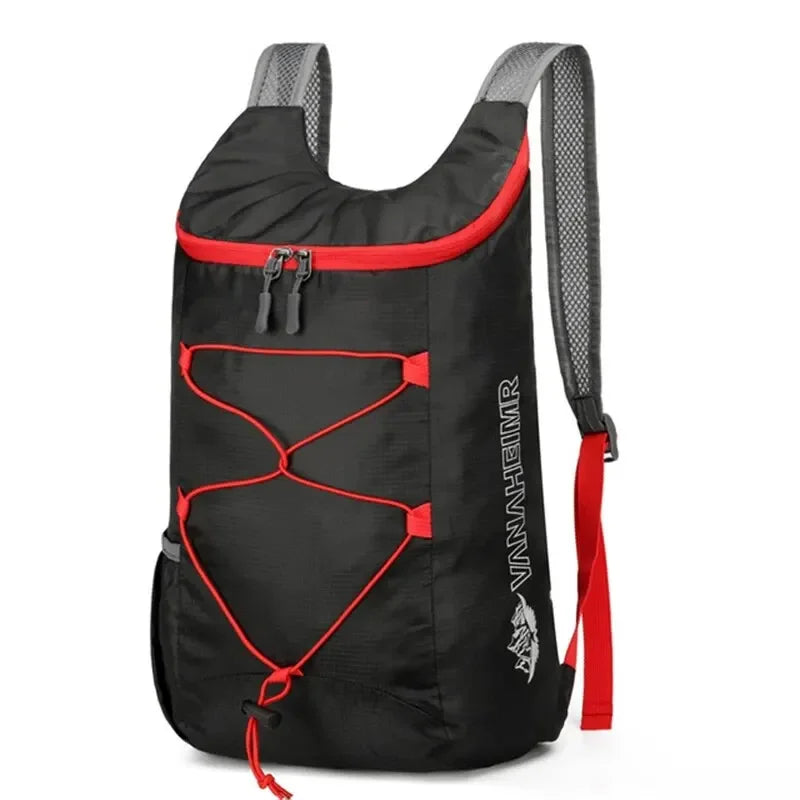 Mochila Dobrável Multifuncional para Atividades ao Ar Livre – Leve, Resistente e Impermeável