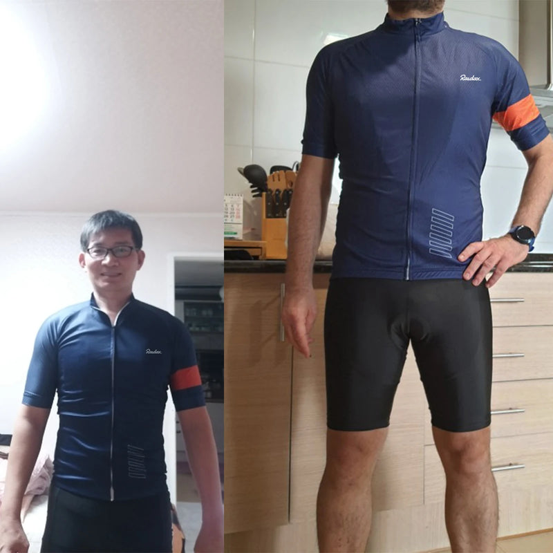 Camisa Ciclismo Masculina Raudax Classic – Estilo Race, Respirável e Pronta para a Velocidade!