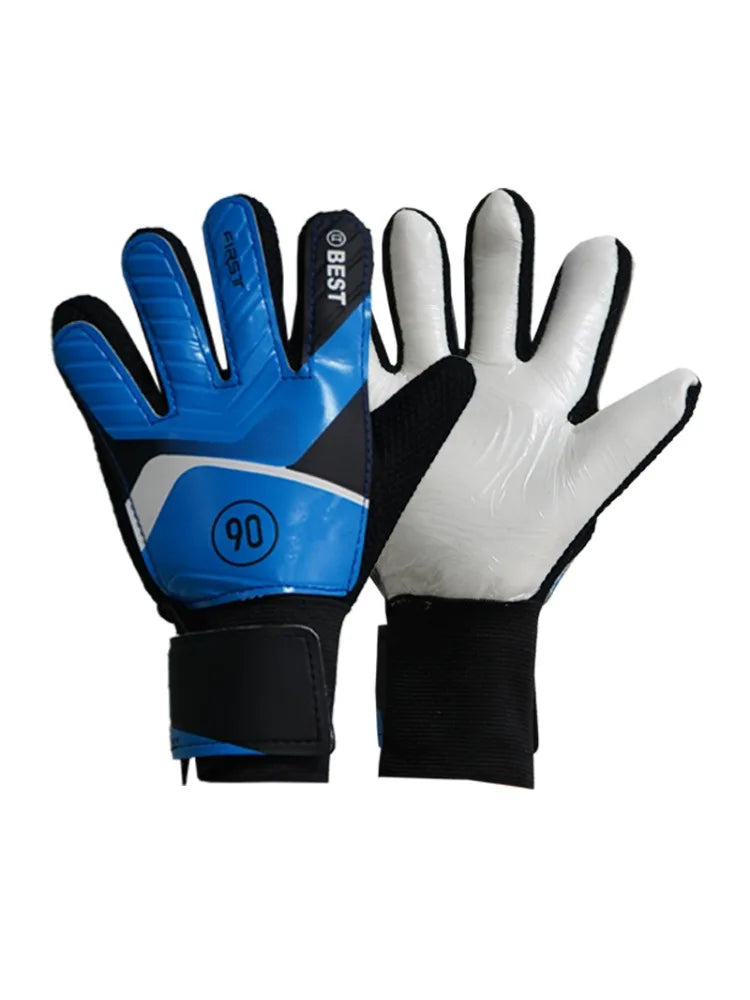 Par de Luvas de Goleiro – Látex Resistente ao Desgaste, Antiderrapante, Perfeitas para Treinos e Partidas